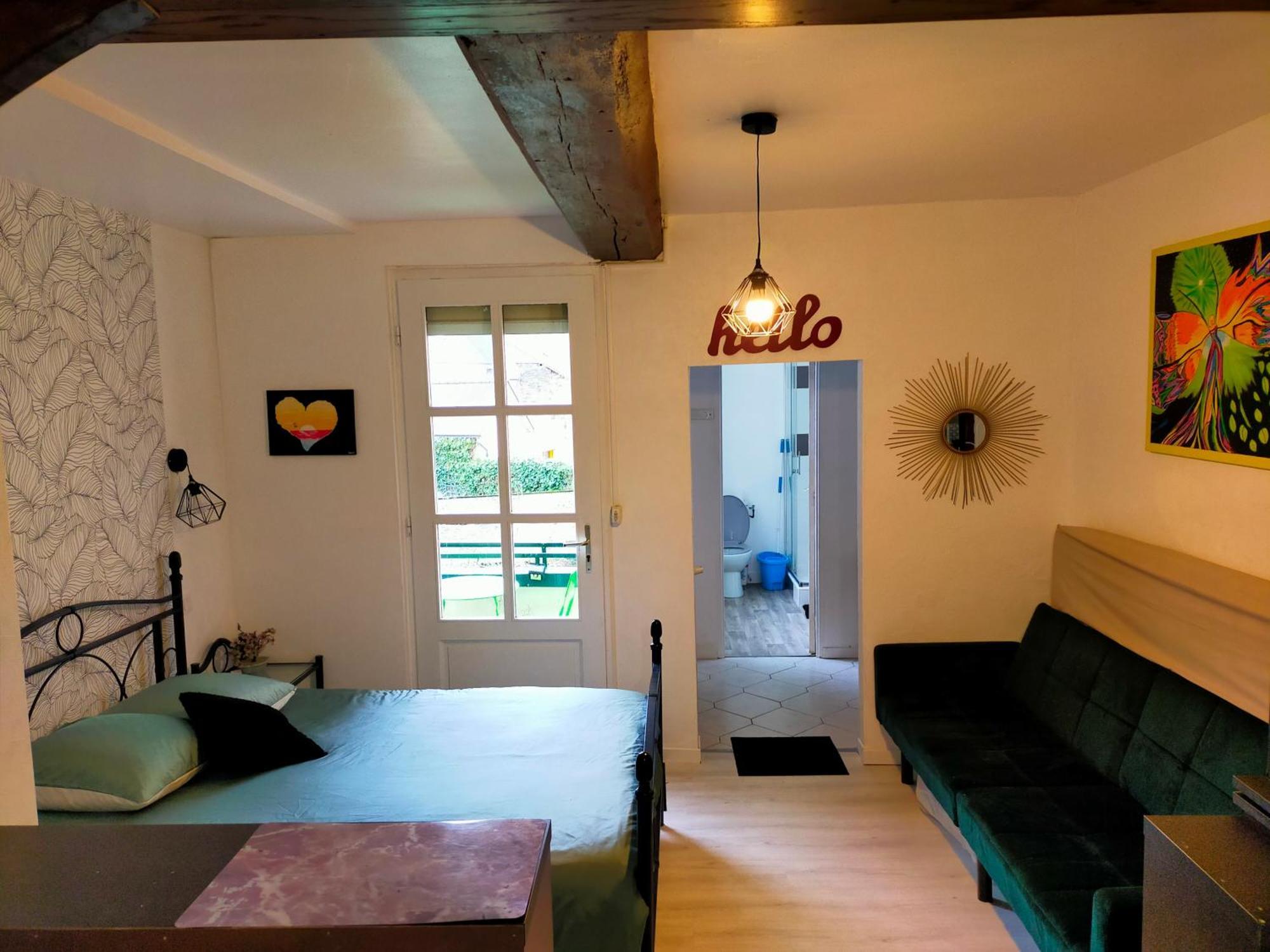 Studio En Rdc Avec Balcon Centre Vitre Exteriör bild